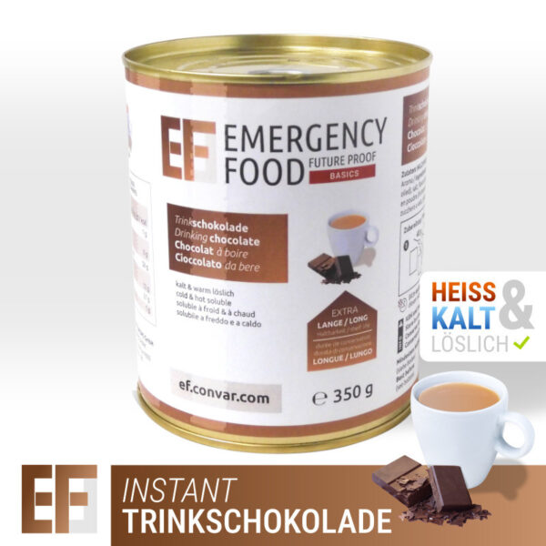 Emergency food Chocolademelk